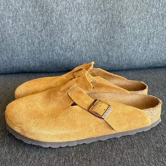 Birkenstock Boston in Mink suede 38 / 7-7,5 - Picture 2 of 16